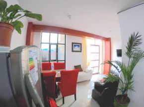 Departamento con vista de balcón